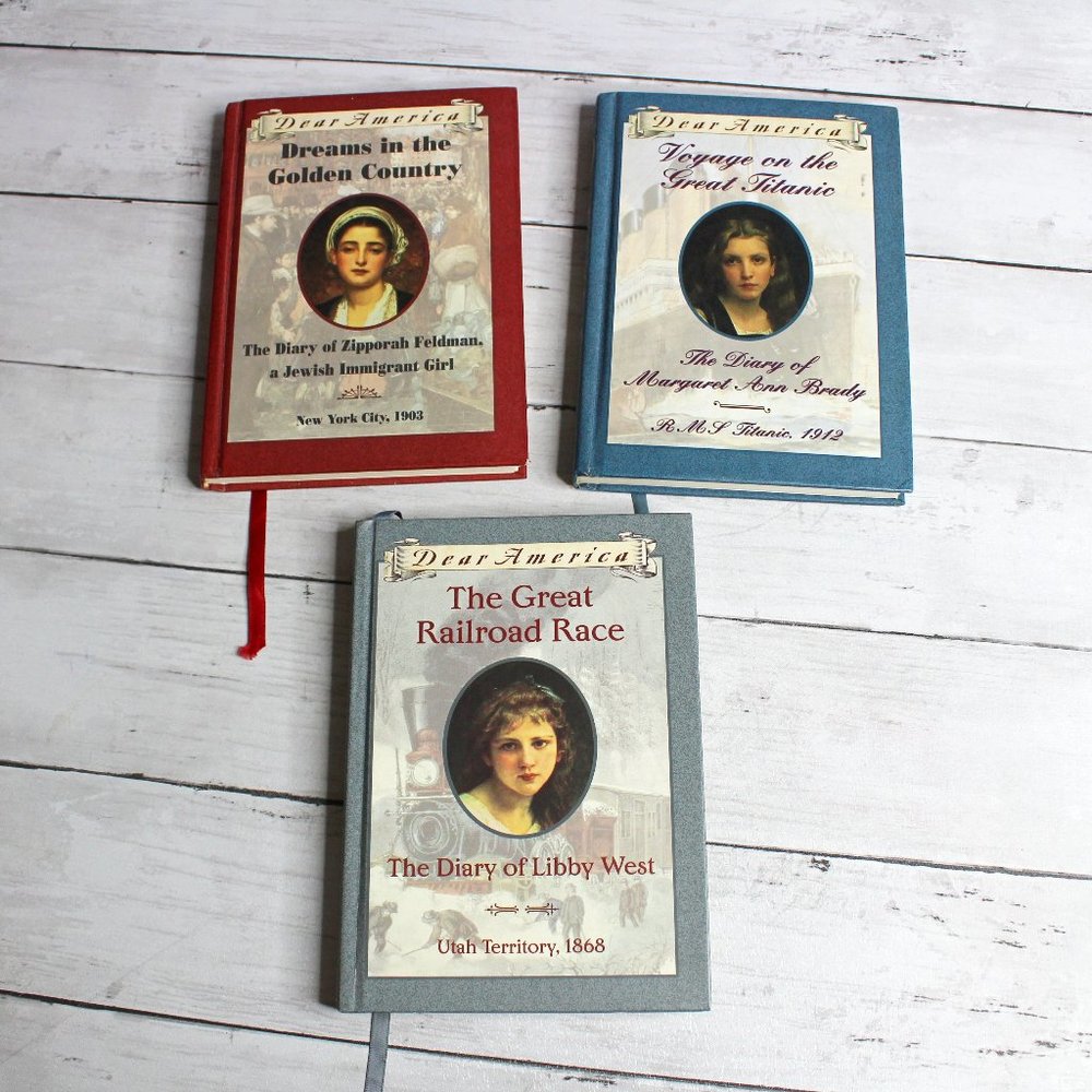 Dear America Book Lot Hardcover The Diary of Historical